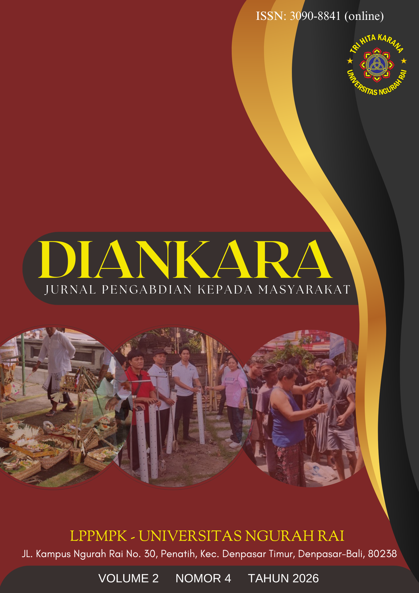 					View Vol. 2 No. 4 (2026): DIANKARA: Jurnal Pengabdian Kepada Masyarakat
				